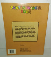 The Rescuers Down Under Paint N Marker Book - We Got Character Toys N More