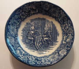 Staffordshire Liberty Blue Betsy Ross Bowl - We Got Character Toys N More