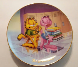 Garfield Decorative Calendar Plate September - We Got Character Toys N More