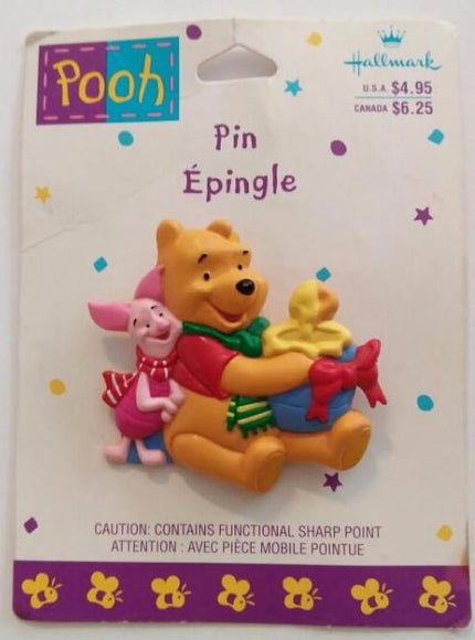 Hallmark Winnie the Pooh Piglet Holiday Pin - We Got Character Toys N More