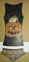 Women's 2 - PC Cami & Panty Set Snoopy Halloween - We Got Character Toys N More