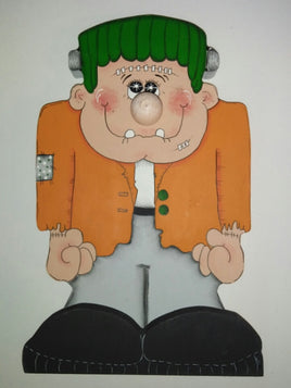 Wooden Frankenstein Decoration - We Got Character Toys N More