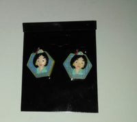 Disney Princess Mulan Stud Earrings - We Got Character Toys N More