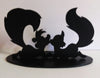 Pepe Le Pew &  Penelope Cast Iron Figurine Statue - We Got Character Toys N More
