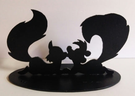 Pepe Le Pew &  Penelope Cast Iron Figurine Statue - We Got Character Toys N More