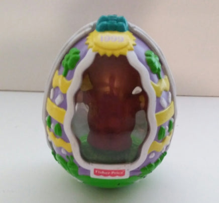 Fisher Price Toy Little People Tippity Top Egg Easter Bunny 1999 - We Got Character Toys N More