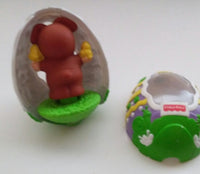 Fisher Price Toy Little People Tippity Top Egg Easter Bunny 1999 - We Got Character Toys N More