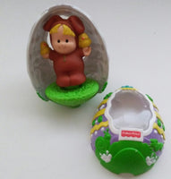 Fisher Price Toy Little People Tippity Top Egg Easter Bunny 1999 - We Got Character Toys N More