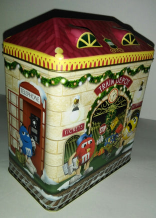 M&M Holiday Tin Train Station - We Got Character Toys N More