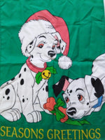 Disney Season Greetings 101 Dalmatian Flag - We Got Character Toys N More