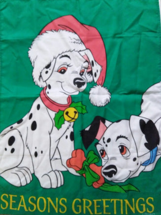 Disney Season Greetings 101 Dalmatian Flag - We Got Character Toys N More