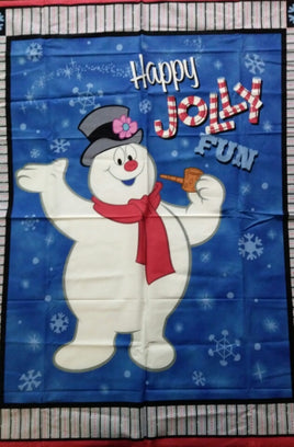 Frosty the Snowman Fabric Panel - We Got Character Toys N More