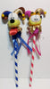 Garfield and Odie Jester Wands Sticks - We Got Character Toys N More