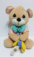 Precious Moments Musical Crib Plush Toy Bear - We Got Character Toys N More