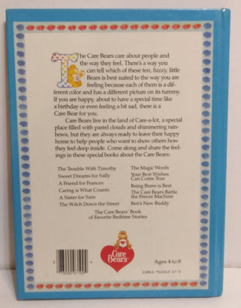 A Tale from the Care Bears Sweet Dreams for Sally  (Hardcover) Book - We Got Character Toys N More