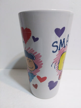 Peanuts Lucy and Schroeder SMACK Valentine Cup - We Got Character Toys N More