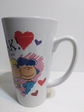 Peanuts Lucy and Schroeder SMACK Valentine Cup - We Got Character Toys N More