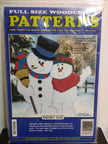 Snowman Wooden Patterns Snowy Hug - We Got Character Toys N More