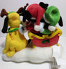 Mickey Goofy Pluto Sleigh Ride Animated Musical - We Got Character Toys N More
