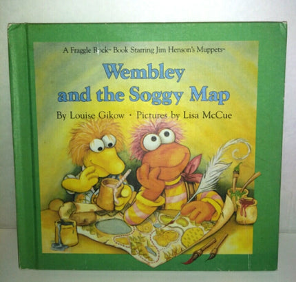 Wembly and The Soggy Map (Fraggle Rock) By Louise Gikow - We Got Character Toys N More