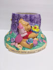 FTD Ceramic Winnie the Pooh & Friends Welcome Little Friend Flower Planter - We Got Character Toys N More