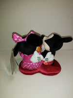 Disney Mickey & Minnie Mouse Kissing and Sound Love Pals Animated Plush - We Got Character Toys N More