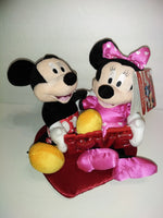 Disney Mickey & Minnie Mouse Kissing and Sound Love Pals Animated Plush - We Got Character Toys N More