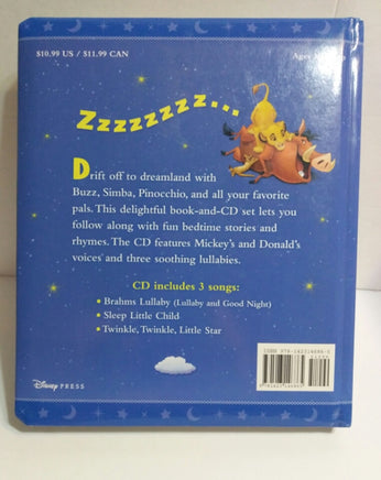 Disney Sleepy Time Fun Book - We Got Character Toys N More