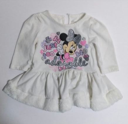 Disney Baby Minnie Mouse  6/9 M  Shirt / Dress - We Got Character Toys N More