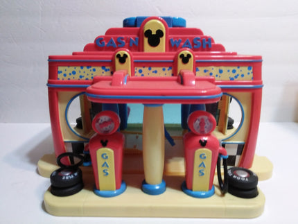 Mickey Mouse  Gas n Wash Playset - We Got Character Toys N More