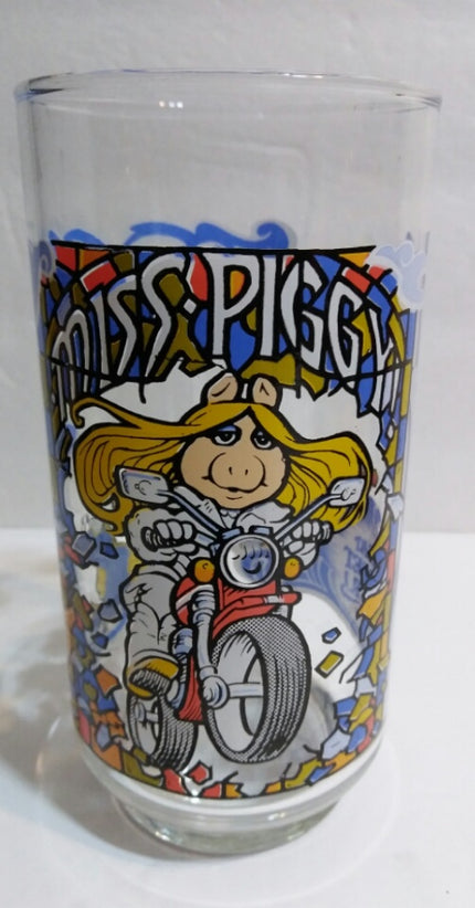 McDonald's Glass The Great Muppet Caper Miss Piggy - We Got Character Toys N More