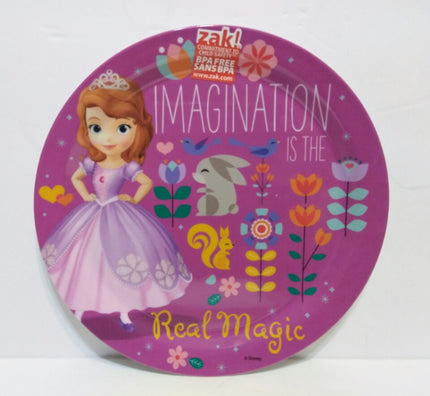 Disney Princess Sofia The First Zak Plate - We Got Character Toys N More