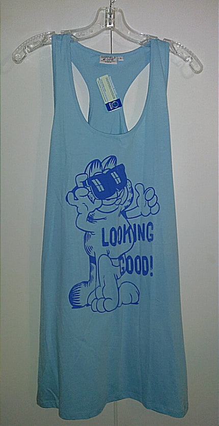 Garfield Blue Looking Good Shirt Nightgown - We Got Character Toys N More