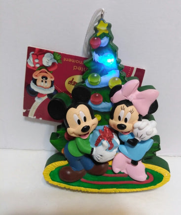 Disney Lighted Mickey & Minnie Mouse Ornament - We Got Character Toys N More