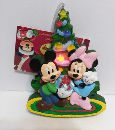 Disney Lighted Mickey & Minnie Mouse Ornament - We Got Character Toys N More