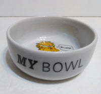 Garfield My Bowl Cat Dish - We Got Character Toys N More