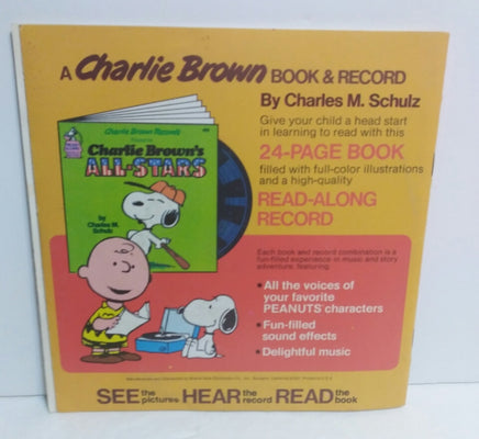 You're A Good Sport Charlie Brown Book and Record - We Got Character Toys N More