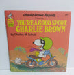 You're A Good Sport Charlie Brown Book and Record - We Got Character Toys N More