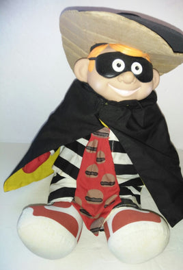 1987 McDonald's Hamburglar Doll - We Got Character Toys N More