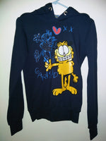 Garfield Navy Blue Hoodie - We Got Character Toys N More