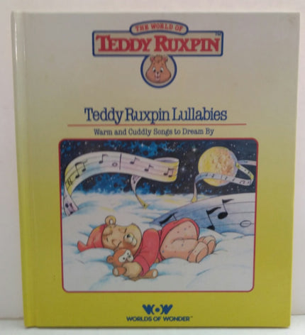 Teddy Ruxpin Lullabies HC Book - We Got Character Toys N More