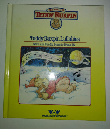 Teddy Ruxpin Lullabies HC Book - We Got Character Toys N More