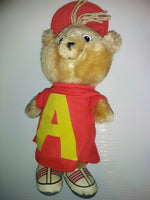 1983 CBS Alvin & The Chipmunks Alvin 11" Plush - We Got Character Toys N More