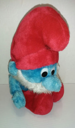 1979 Peyo & Wallace Papa Smurf plush - We Got Character Toys N More