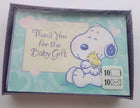 My Little Snoopy Thank You Cards Hallmark - We Got Character Toys N More