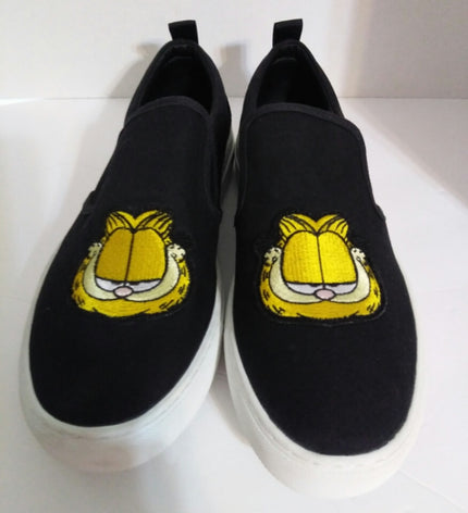 Garfield Men's Black Slip On Shoes - We Got Character Toys N More
