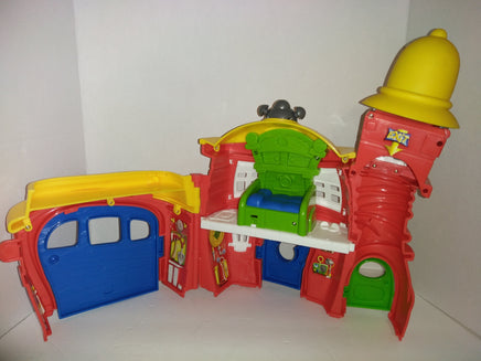 Disney Mickey Mouse Firehouse Playset Lights & Sounds - We Got Character Toys N More