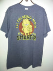 Garfield T-shirt I'll Try Being Nicer If You Try Being Smarter - We Got Character Toys N More