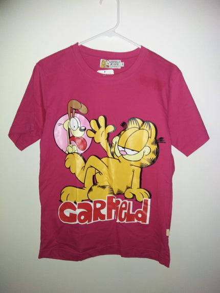 Garfield Odie Pink T-Shirt - We Got Character Toys N More