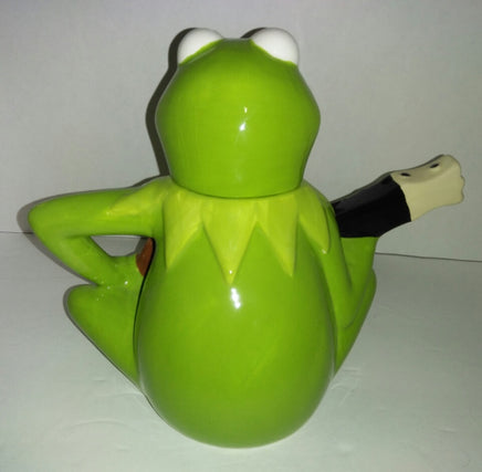 Disney The Muppets Kermit the Frog Banjo Ceramic Teapot - We Got Character Toys N More